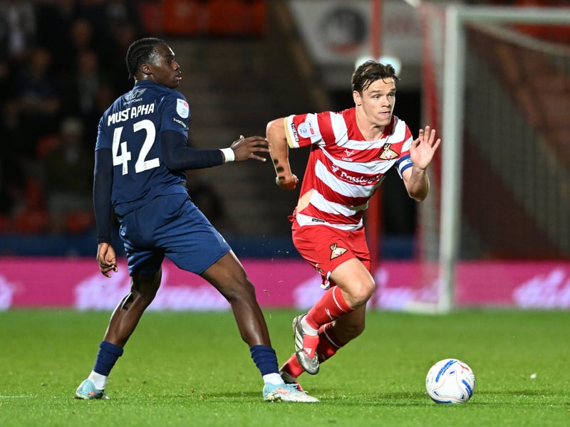 Owen Bailey is likely to be more the more advanced of Doncaster Rovers' midfield three. He's started every league game since Grant McCann took charge.