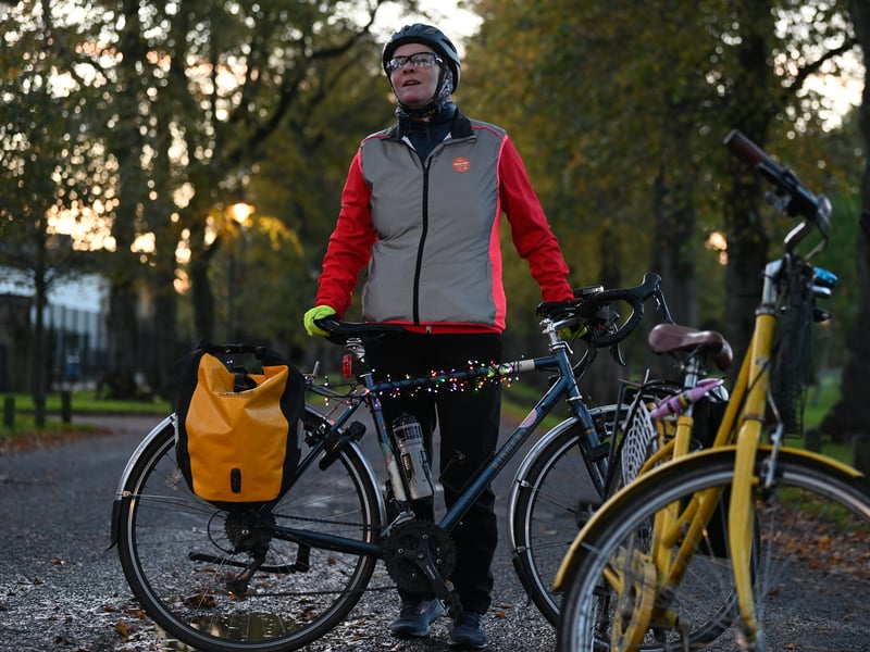 Preston Pedals host their Glow Ride, a four-mile cycle from Moor Park to the new Preston Pedals Community Bike Hub.