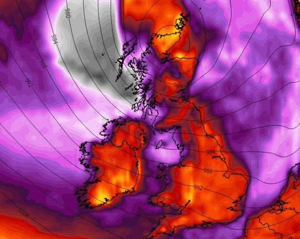New weather warnings have been issued for Storm Austen