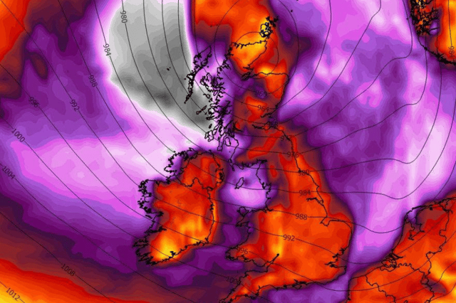 New weather warnings have been issued for Storm Austen