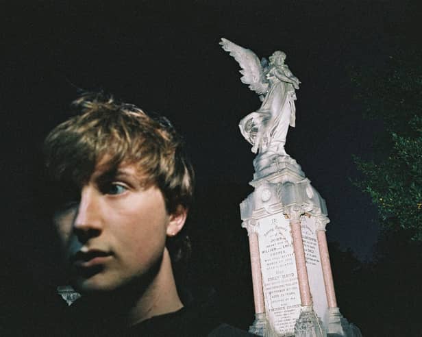 Galway singer-songwriter Dove Ellis, whose debut album Blizzard is shortlisted for the Mercury Prize.