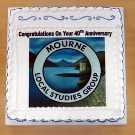 The anniversay cake