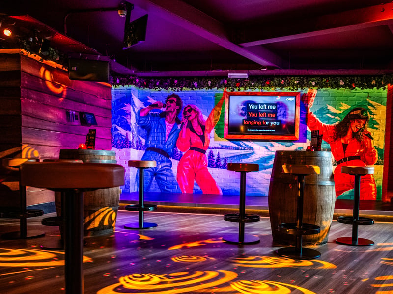 Interior of Barbara's Bier Haus