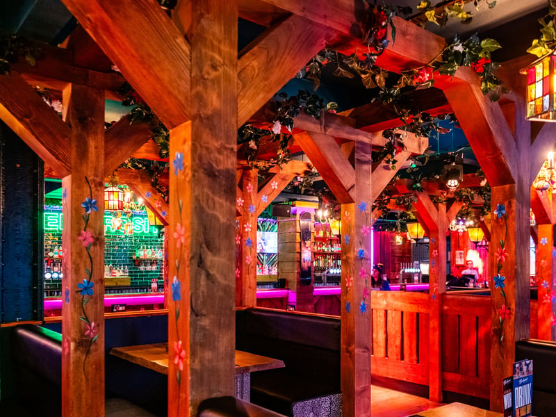 Interior of Barbara's Bier Haus