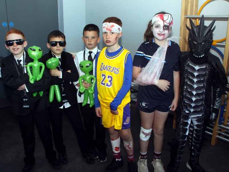 Great costumes from these primary 6 pupils at Foley Primary School. 