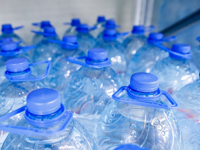 In case water supplies are disrupted, it's recommended that households have enough bottled water to last three days. That equates to a minimum of nine litres per person, with ideally additional supplies for cooking and washing.
