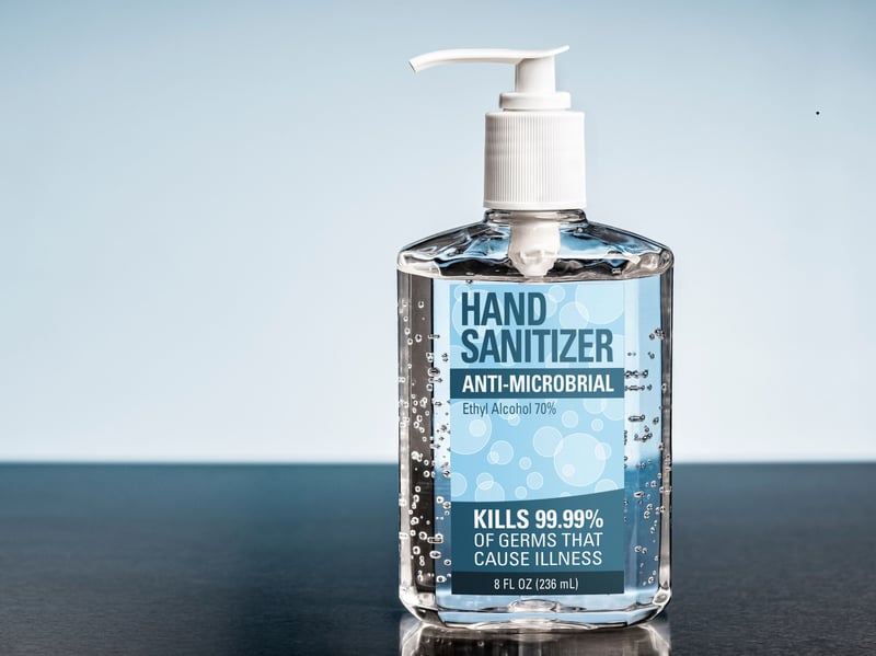 We all became ovely-familiar with hand sanitiser during the global pandemic and it's important to have a supply abailable to help keep clean ir water supplies are cut off. A supply of wet wipes is a good idea too.