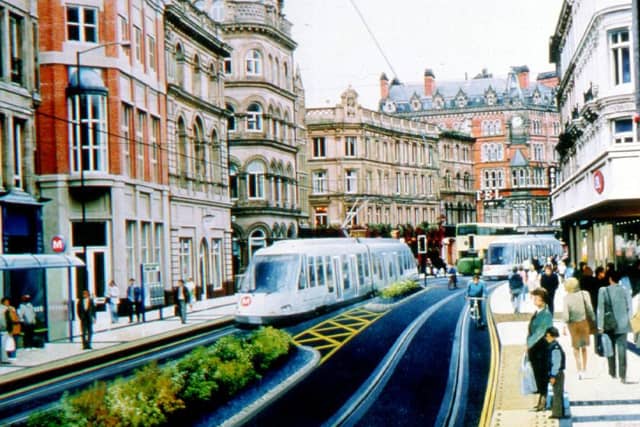 The story of how Leeds Supertram hit the buffers.