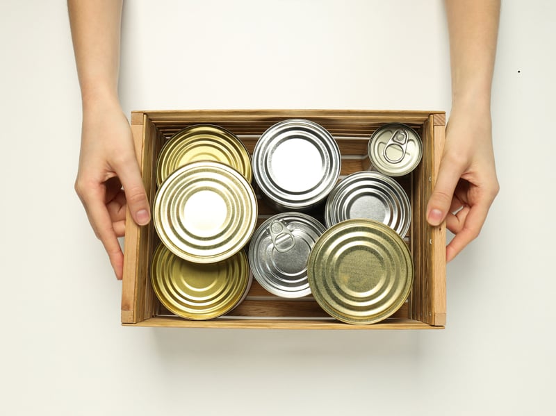 A stockpile of enough food to last three days is the recommendation. These should be non-perishable items with a long shelf life that doesn’t need refrigeration or cooking. We're talking. tinned meat, fish or vegetables, dried fruit and nuts. Just make sure you have stuff you actually enjoy eating.