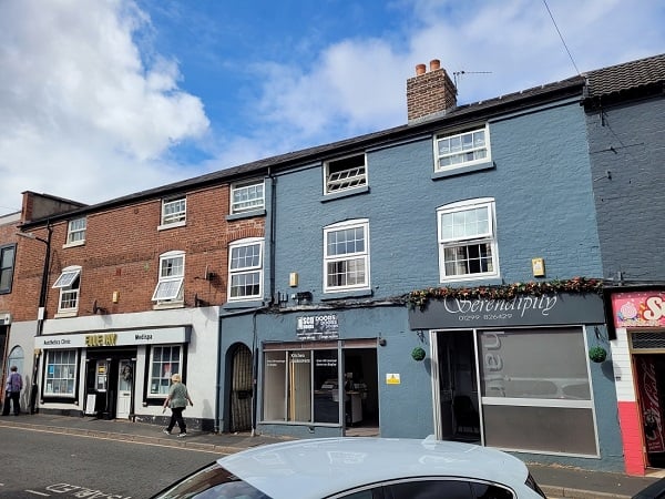 A mixed use freehold opportunity at 5-11 Lombard Street, Stourport-on-Severn was sold for £500,000 from a guide price of £475,000+.