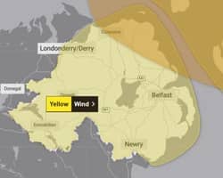 The Met Office has issued a weather warning for this weekend.