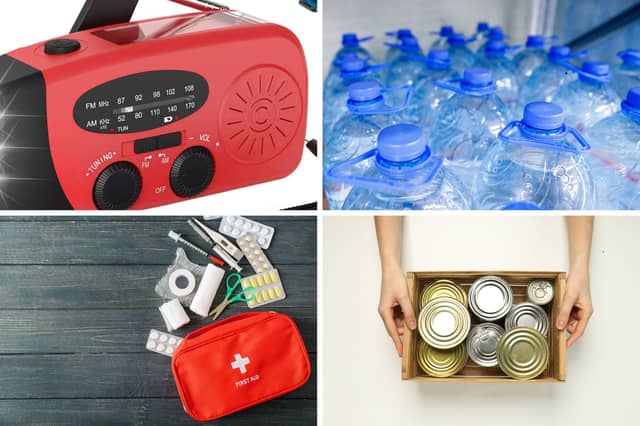Some supplies that will come in handy in the event of an emergency.