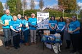 The Mary's Meals team raising money on World Porridge Day at Spar Westland Road Cookstown.
