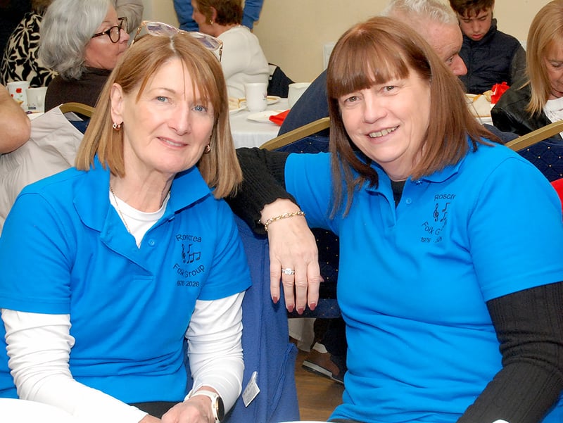 Marie Martin and Angela Talbot pictured at the Golden Jubilee celebrations