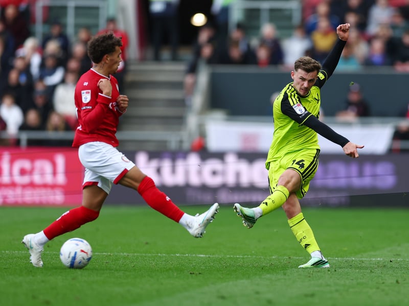 Burrows completed the full 90 minutes at Bristol City after returning to the starting XI, and Wilder described his performance as outstanding. With his attacking qualities offering another dimension, he should keep his place despite competition from McCallum