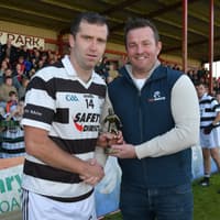 Ronan Badger enjoying hurling with Turloughmore at Junior A Level