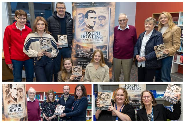 Launch of ‘Joseph Dowling In Casement’s Wake’ by Teddy Fennelly at Portlaoise Library.