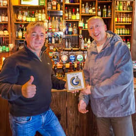 Fergus McGinn McGinns Hop House and Gary Vaughan Galway Cider
