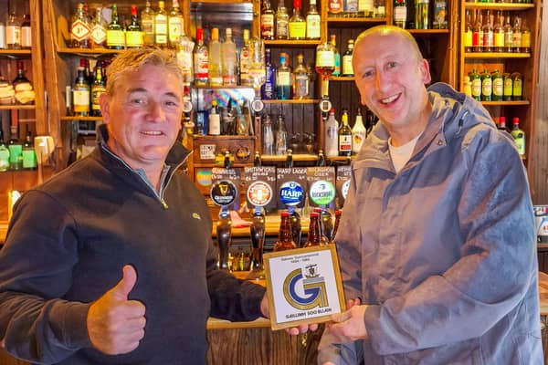 Fergus McGinn McGinns Hop House and Gary Vaughan Galway Cider