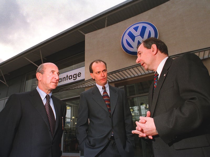 Launch of the new Vantage Garage in February 1998.