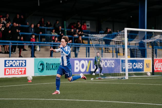 Jay Henderson scored a fine goal the last time the two teams met, at the Showgrounds back in September.