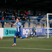 Jay Henderson scored a fine goal the last time the two teams met, at the Showgrounds back in September.