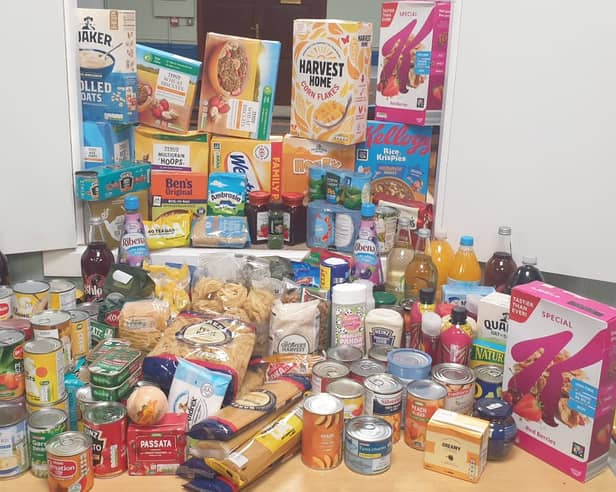 Coalisland Food Bank has seen a steady flow of people seeking food and other necessities since Covid.