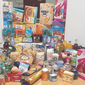 Coalisland Food Bank has seen a steady flow of people seeking food and other necessities since Covid.
