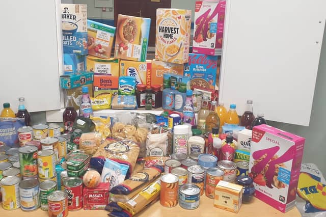 Coalisland Food Bank has seen a steady flow of people seeking food and other necessities since Covid.