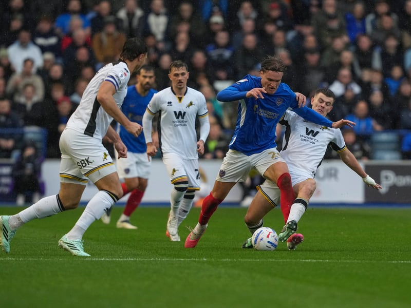 Marko Milovanovic on the attack against Millwall. Picture: Jason Brown