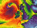 Storm Boelo batters the west coast of the country
