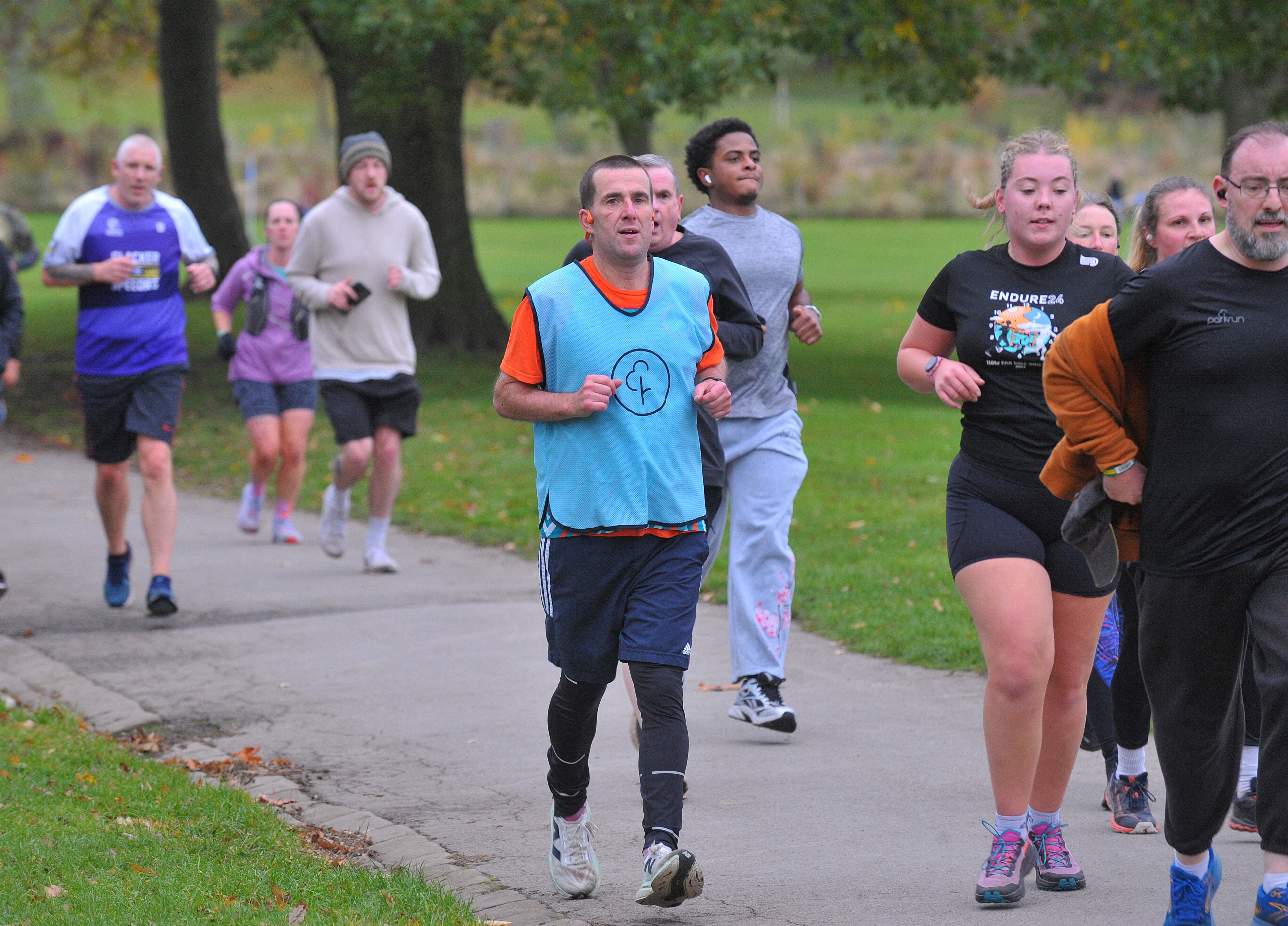  Drighlington Dynamos Club Run took over Bramley Park this morning. 