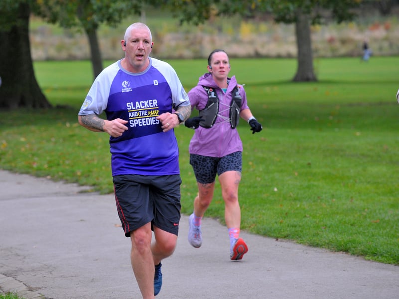  Drighlington Dynamos Club Run took over Bramley Park this morning. 