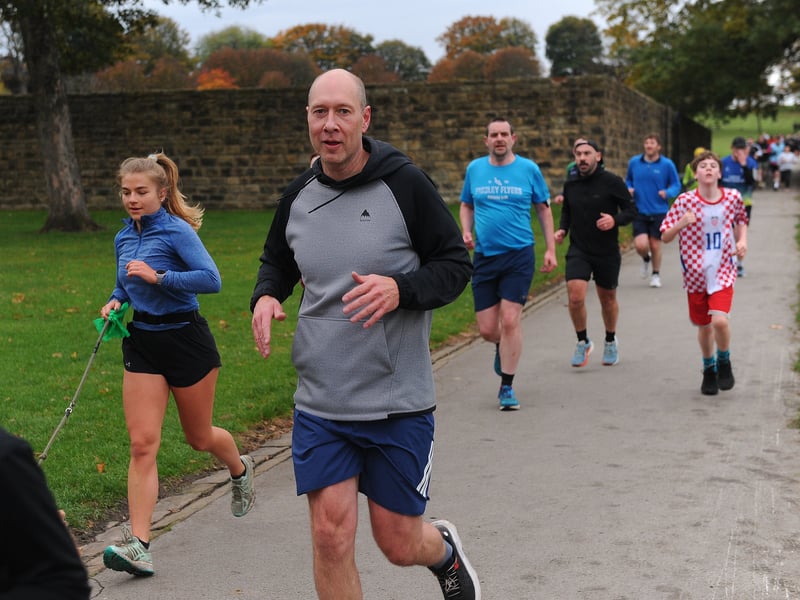  Drighlington Dynamos Club Run took over Bramley Park this morning. 