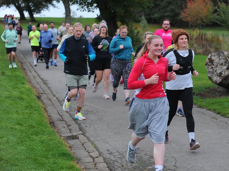  Drighlington Dynamos Club Run took over Bramley Park this morning. 