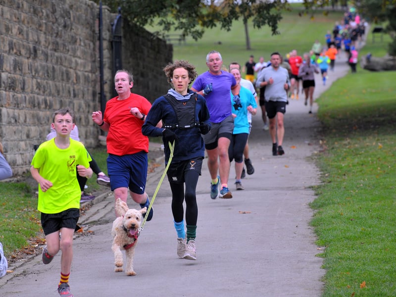  Drighlington Dynamos Club Run took over Bramley Park this morning. 