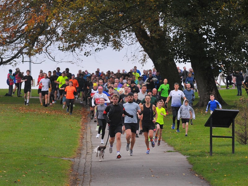  Drighlington Dynamos Club Run took over Bramley Park this morning. 