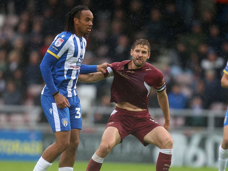 Did just enough to put off Ihionvien when the Colchester man glanced wide late in the first half. Terrific tackle just as the visitors looked to be through on goal in a rare moment of danger after the break... 7.5