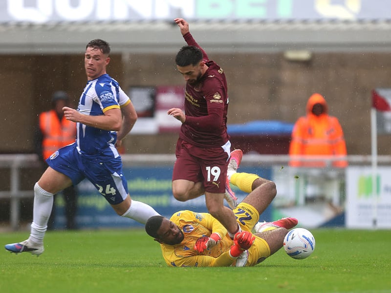 Plenty of industry and running, just lacking the end product until his cross was tucked away by Hoskins a few minutes into the second half. Should have scored himself, curling narrowly wide and then trying and failing to round Lo-Tutala when through... 7.5