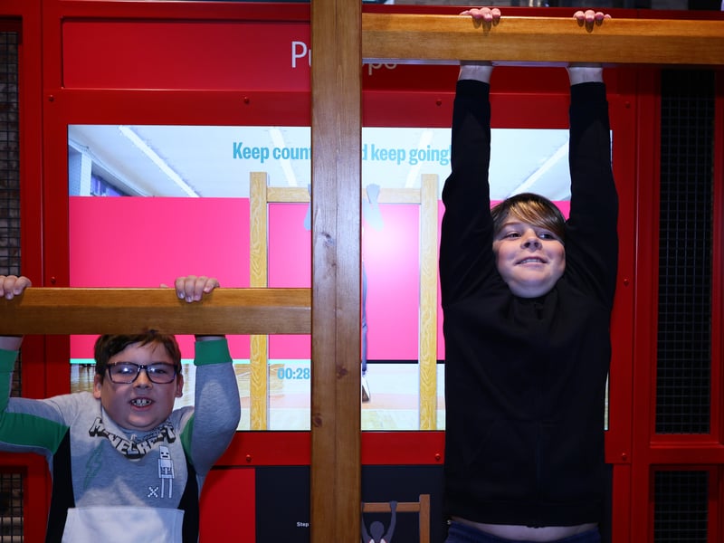 Arlo Veslov, 8, left, and Alfie Veslov, 9. 