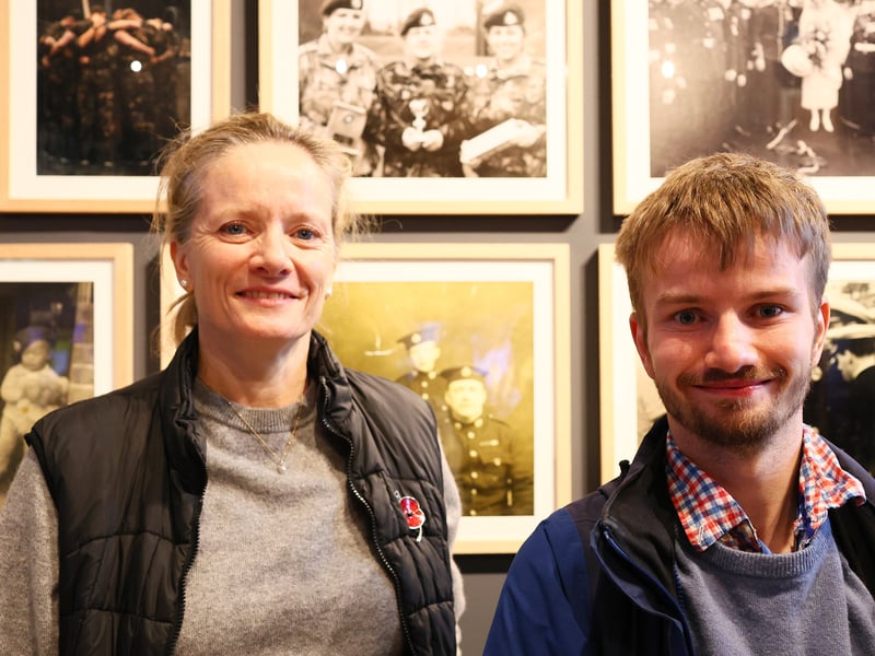 Jennie Anderson and her son, William.