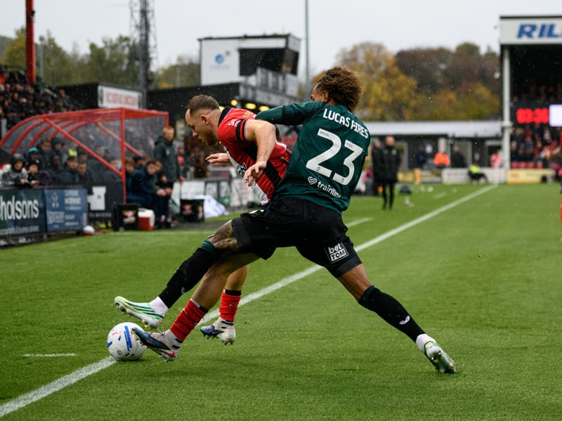 Claimed the assist for Hountondji’s goal with his corner going through everyone, but his defending left a lot to be desired too.
