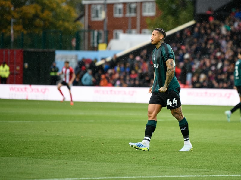 As above really. Looked shook up every time the ball went long into Lincoln’s tall striker. His worst display to date.