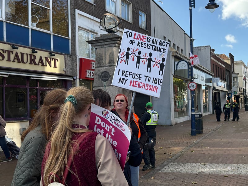 Anti-racism groups in Gosport.