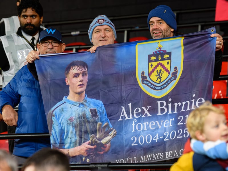 Burnley fans inside Sincil Bank for the Championship fixture against Lincoln City. Photo: Kelvin Lister-Stuttard