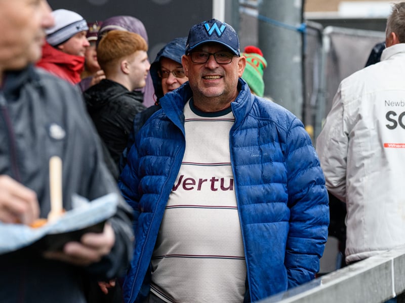 Burnley fans inside Sincil Bank for the Championship fixture against Lincoln City. Photo: Kelvin Lister-Stuttard
