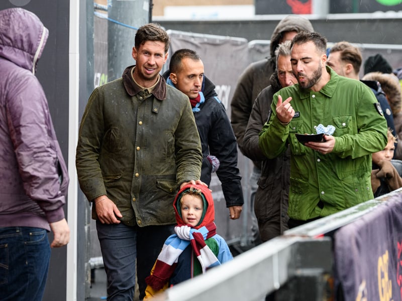 Burnley fans inside Sincil Bank for the Championship fixture against Lincoln City. Photo: Kelvin Lister-Stuttard