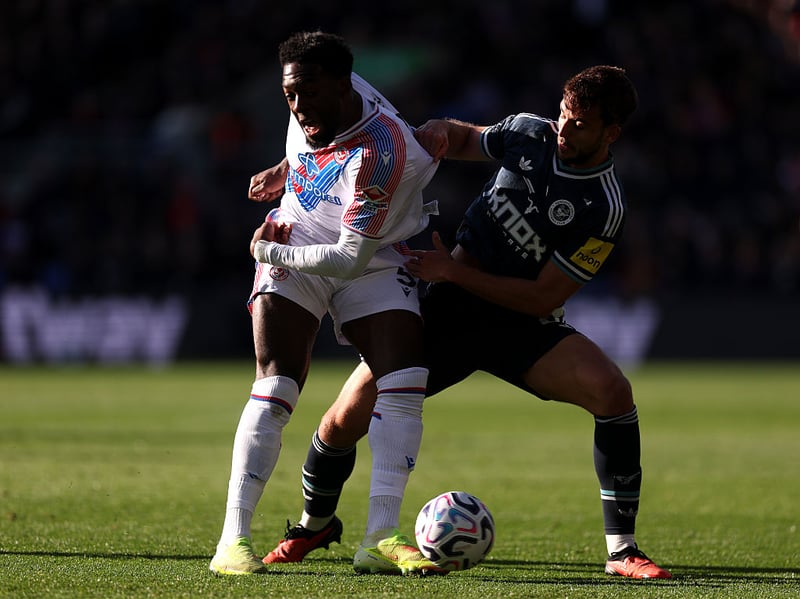 The pick of Newcastle's underperforming line-up in the first half with some smart passes and handled the ball well under pressure. Kept his standards for the second half. Guilty of some reckless fouls and was booked as a result. Played an important role regardless. 

