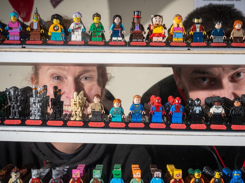 The Brick Show LEGO event at Ribble Steam Railway, Preston