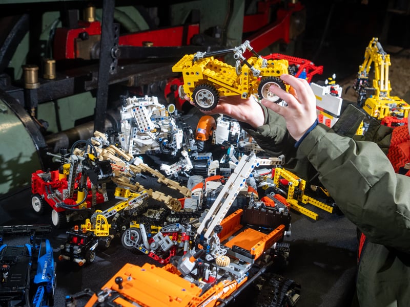 The Brick Show LEGO event at Ribble Steam Railway, Preston